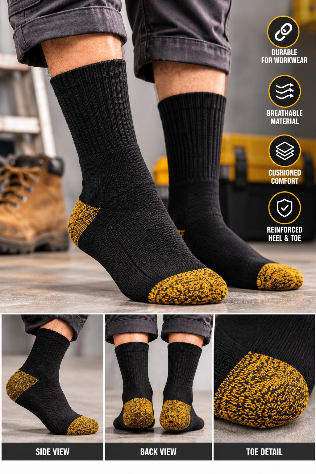 Men's Warm Work Thermal Socks (Delivery 3-5 Days Only For UK)