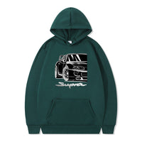 Sweater D Head Text Sun Man Men's And Women's Hoodies Casual Couple Outfit Sweater
