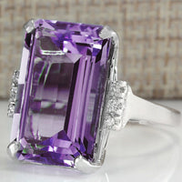 Stylish And Exquisite Citrine Engagement Ring For Women