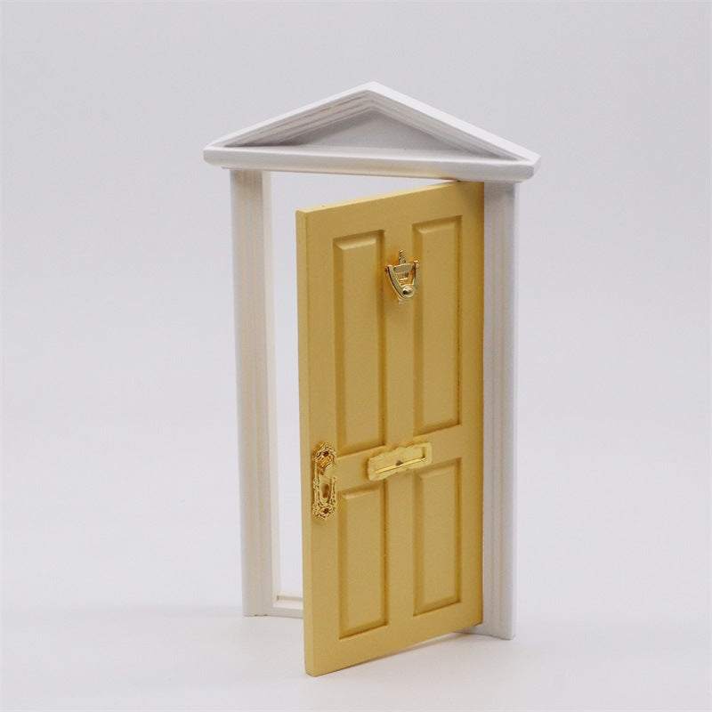 Mini Doll House Accessories DOLLHOUSE Furniture Door