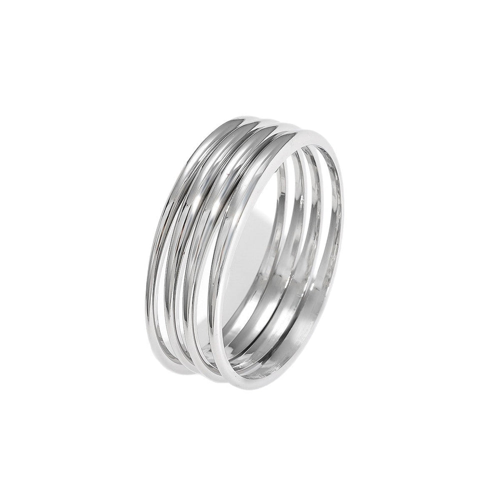 Vintage Wide Plain Ring Bracelet That Goes With Everything