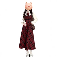 High-grade Wear Match Set Long Dress