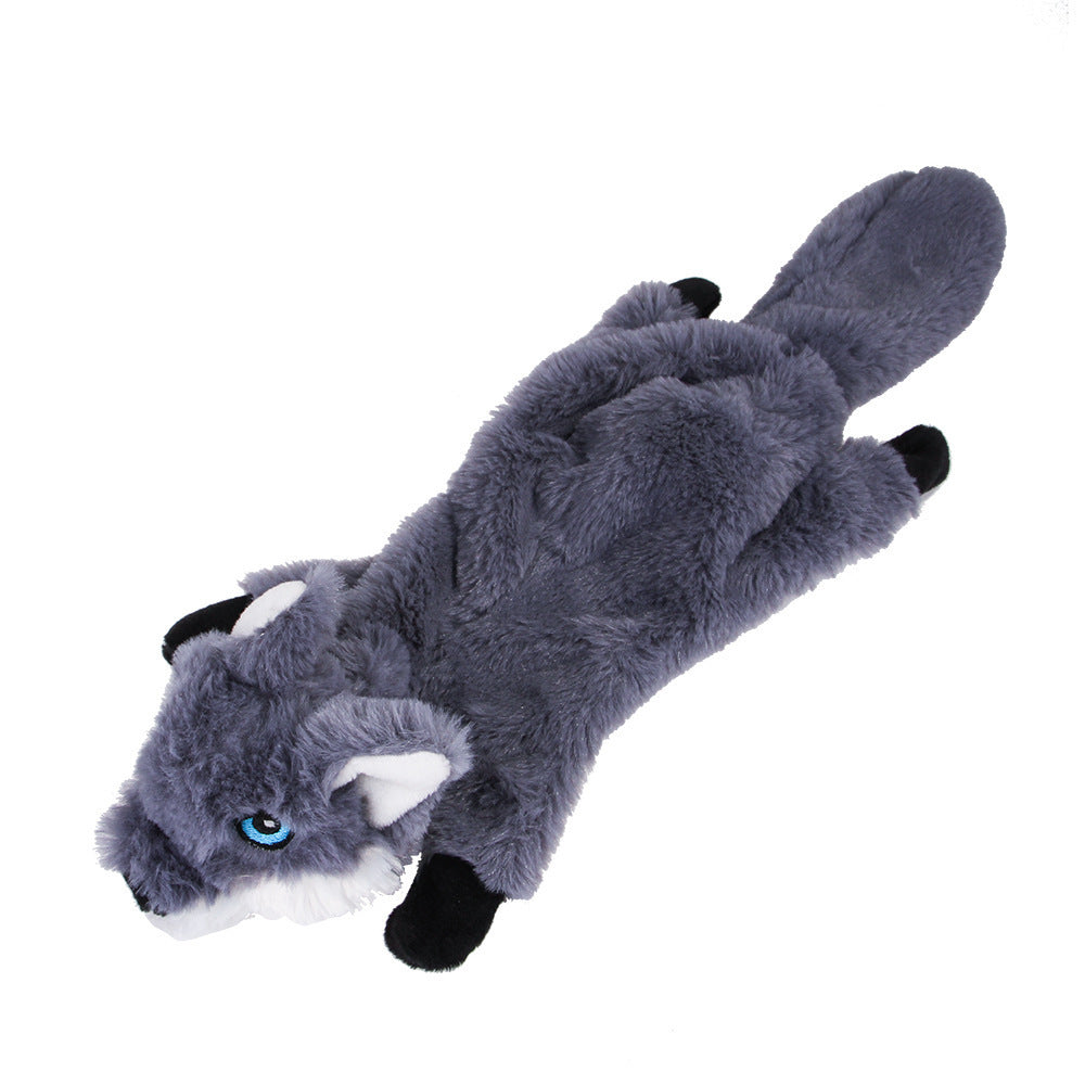 Dog Chew Toy Pet Plush Squeaky Paper Toy