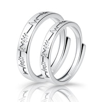 Moissanite Engagement Couple Couple Rings