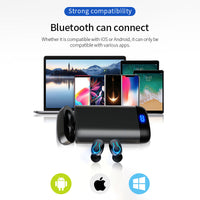 Sports Noise Reduction Bluetooth Headset With Digital Display