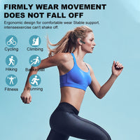 Open,design Bone Conduction Headphones, Wireless Headset, Comfortable To Wear, High-definition Sound Quality, Designed For Running And Sports, Long Battery Life, Stylish And Lightweight