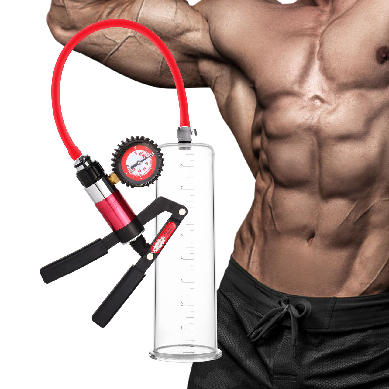 Water And Gas Dual-use Exercise Vacuum Water Bath Health Care Massager