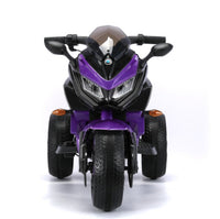 Kids Motorcycle Ride-On Motorcycle 3-Wheels Battery Powered Motorbike Rechargeable 12 V Kids Ride On Toy With PU Seat Training Wheels Manual Throttle Drive By Hand Lighting Wheels