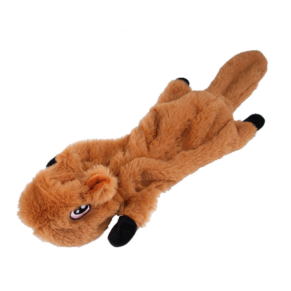 Dog Chew Toy Pet Plush Squeaky Paper Toy