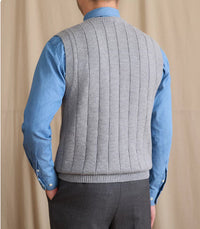 Mens Stylish Casual Slim-fit Knitted Vest