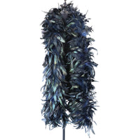 Catwalk Dress Up Colorful Chicken Feather Scarf Accessories Velvet Strips