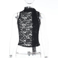 Lace-up Top For Sexy European And American Girls
