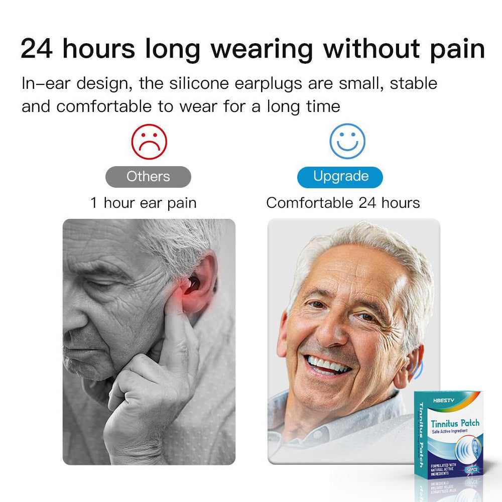 50 Acupoint Care And Health Patches For Middle-aged And Elderly People With Deafness And Difficulty In Hearing
