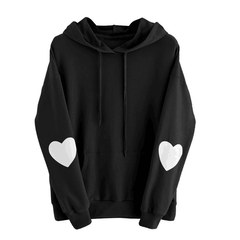 Full-body Printed Crewneck Jacket Diy Plus Fleece Hooded Clothes