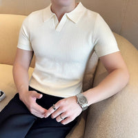 New Fashion Summer Leisure Printed Shirt Men