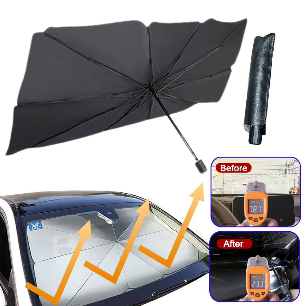 Foldable Car Windshield Sun Shade Umbrella UV Heat Protection Cover