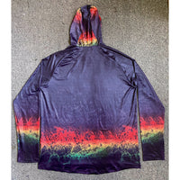 Fishing Hoodie UPF 50 Anti UV Sailing Shirt Surfing Summer Men Long Sleeve Hunting Jersey Camisa De Pesca Performance Fish Gear Beach Tops Wear Climbing Uniform Angling