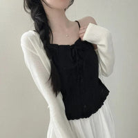 White French Short Shirt For Women