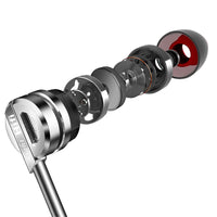 Carved All-metal D05 Subwoofer Universal Mobile Earphone