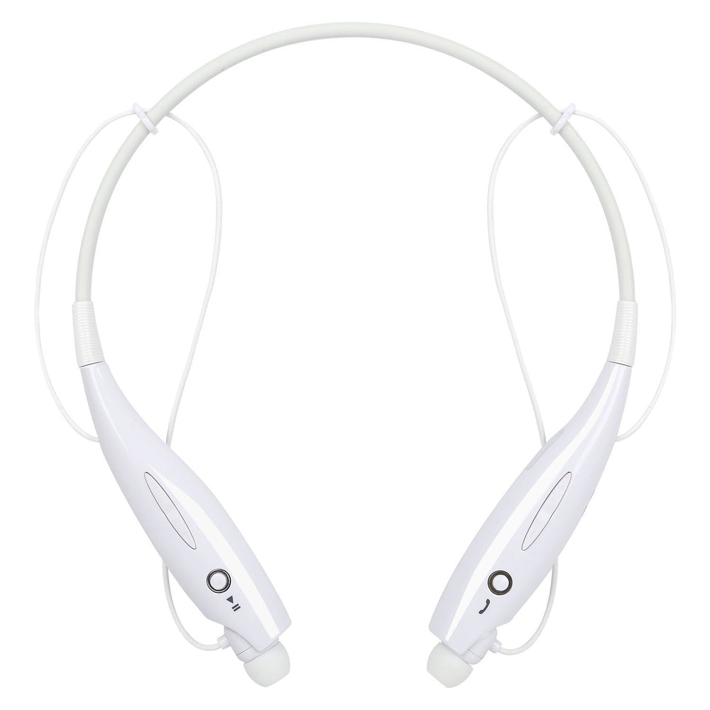 Wireless Stereo Headsets Sport Neckband Headphones In-ear Magnetic IPX4 Waterproof Earbuds With Built-in Mic Call Vibrate Alert Number Broadcast Running Gym