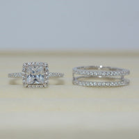 Women's Fashion Versatile Simple Zircon Ring