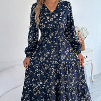 Womens SummerAutumn Slimming Youth-Enhancing Sweet Dress