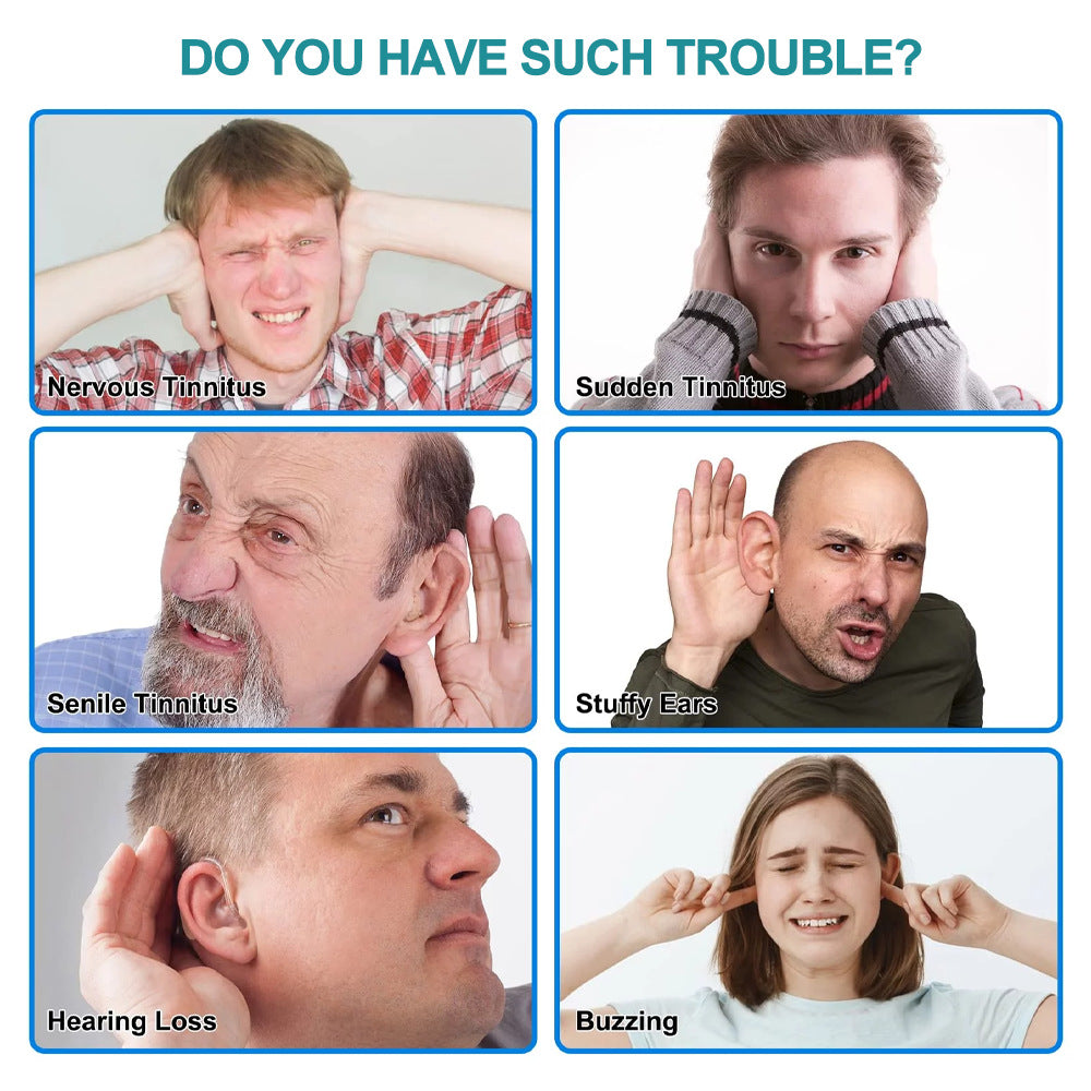 50 Acupoint Care And Health Patches For Middle-aged And Elderly People With Deafness And Difficulty In Hearing
