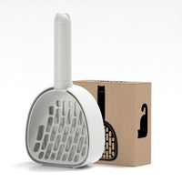 Cat Litter Scoop Plastic Cats Poop Scoop With Base Pets Cleanning Tool Cat Toilet Products Durable Litter Box Cleaner Shovel Pet Products