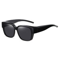 Blue-lens Sun Visor Sunglasses For Outdoor Driving