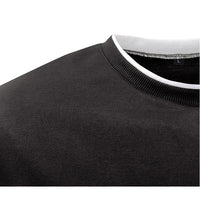 Solid Color European And American Men's Loose T-shirt