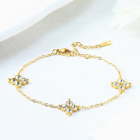 French Babys Breath Bracelet Necklace And Earrings Set