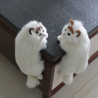 Simulation Cat, Exquisite TV Hanging Cat Home Accessories