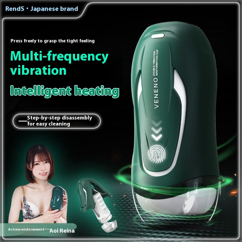Automatic Constant Temperature Vibration Sucking Men's Masturbation Devices Toys