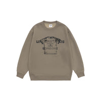 Design Sense Printed Crew Neck Sweatshirt Men