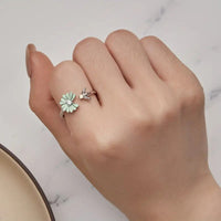 European And American Oil-drip Rings For Women