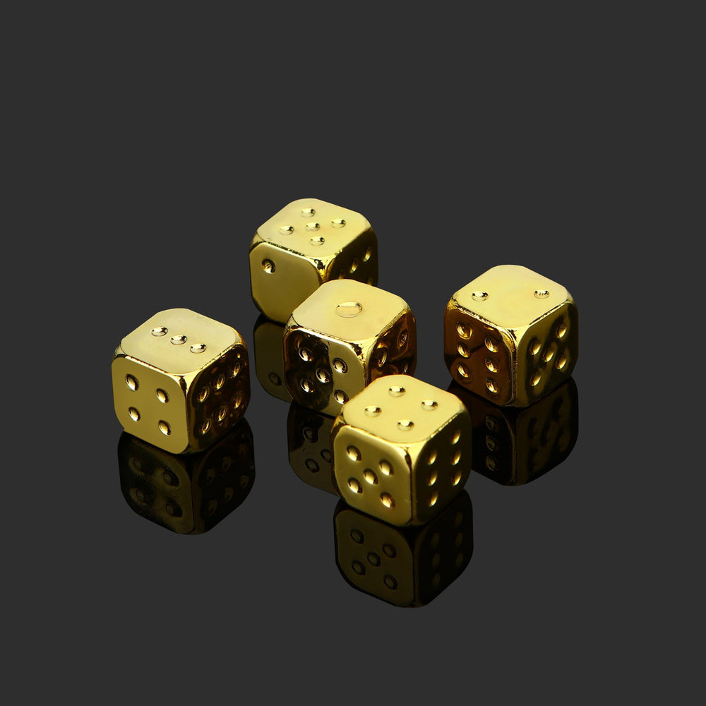 Metal Luminous Dice Large Entertainment Supplies