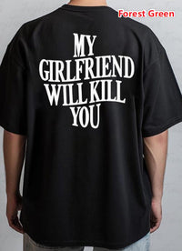 Mens European-size Cotton T-shirt