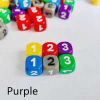 Color Digital Dice Teaching Children's Game Computing Teaching Aids
