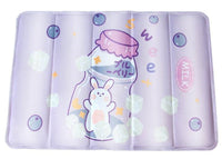 Pet Ice Mat Cute Dinosaur Sleeping Cooling Down