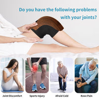 Electric Heated Knee Massager with Kneading & Vibration