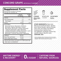 Amino Acid Energy Powder Greenteacoffee Grape Seed Extraction
