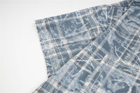 Fashion Personality Plaid Shirt Summer Men