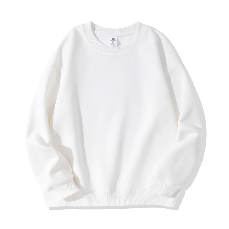 Autumn And Winter American Retro Composite Crew Neck Pullover Sweatshirt Men