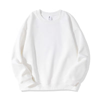 Autumn And Winter American Retro Composite Crew Neck Pullover Sweatshirt Men