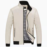 Men's New Jacket Slim Stand Collar Casual