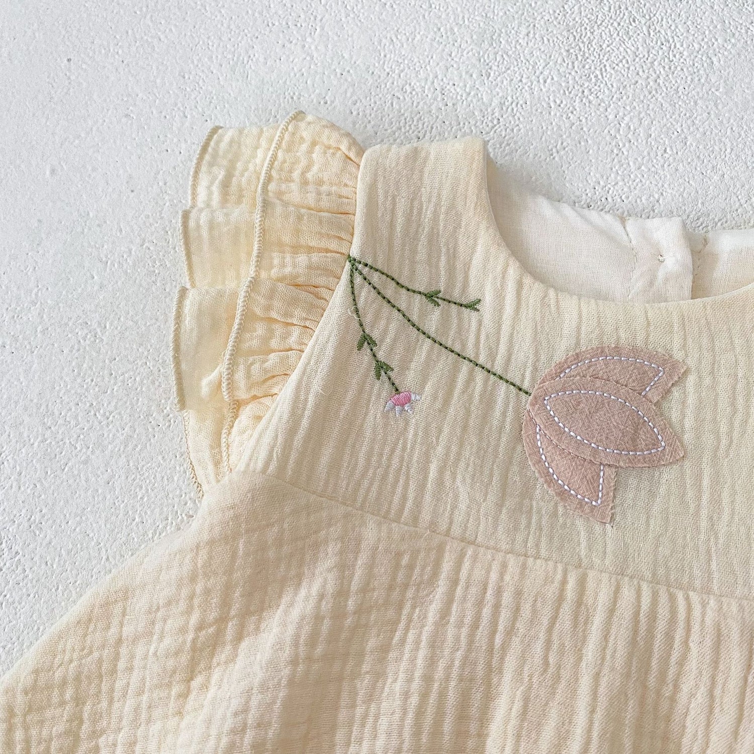 Girls Princess Dress Summer Embroidered Korean Style Cute Kids Outfit