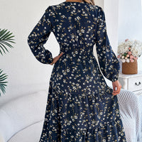 Womens SummerAutumn Slimming Youth-Enhancing Sweet Dress