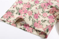 Fashion Small Floral Shirt Summer Men