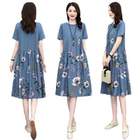 Relaxed-fit Casual A-line Skirt For Women