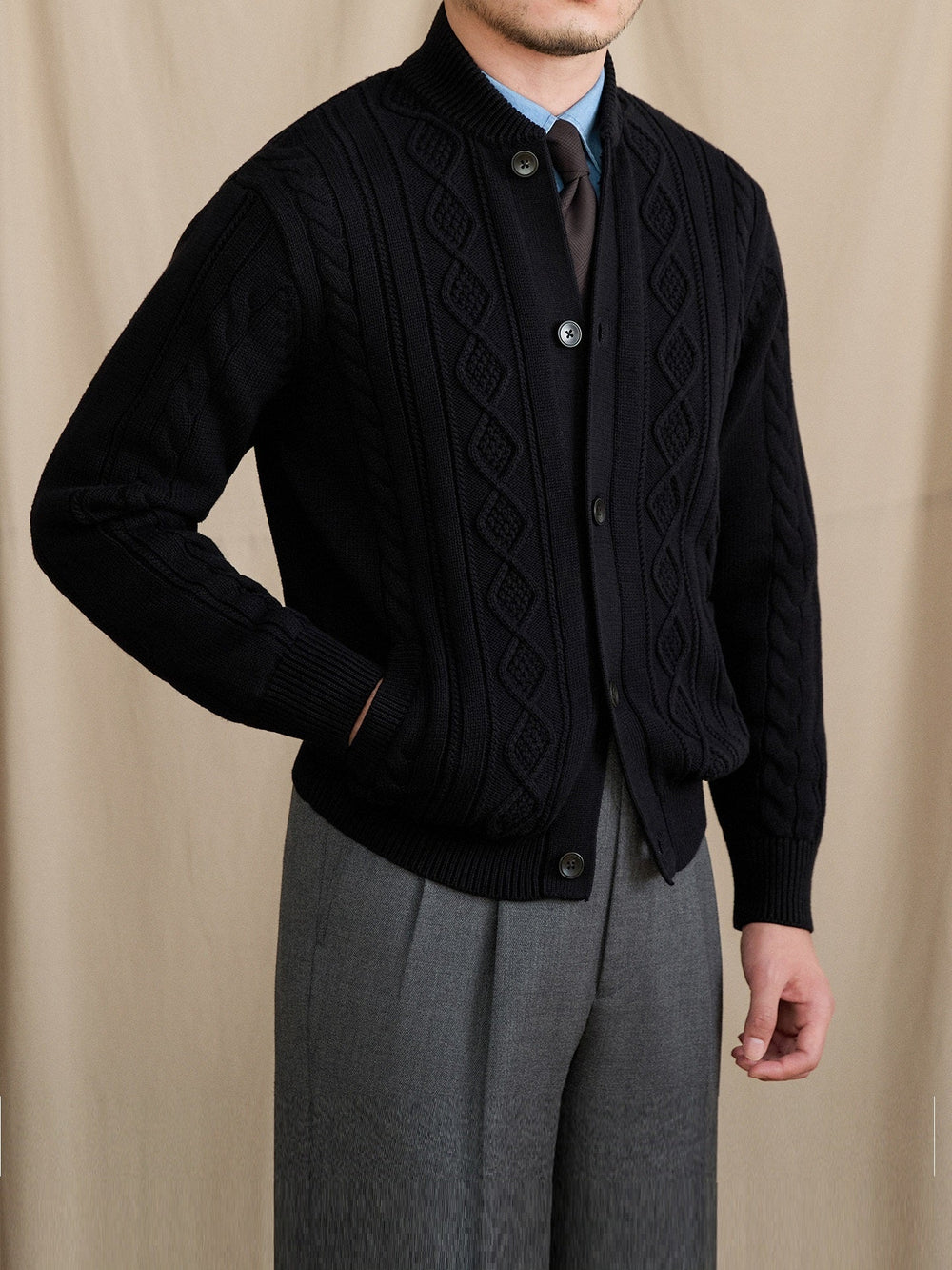 High-quality Tailored Casual Coat In A Classic British Style